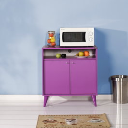 Hanah Home Armario Multiusos Morado Adr-220-Uu-1